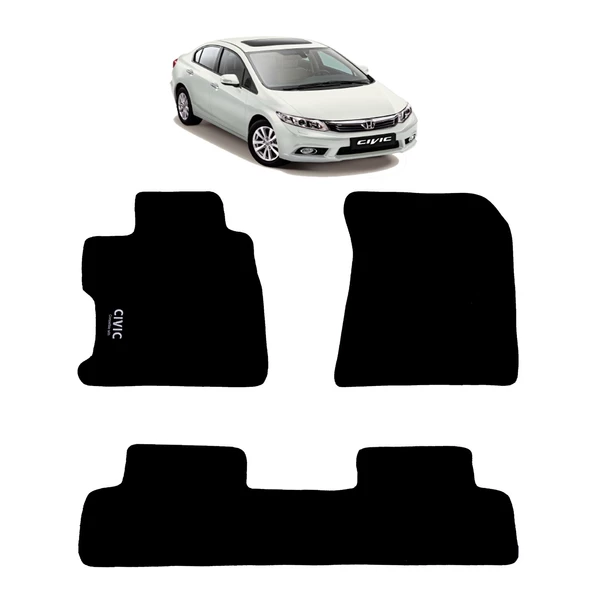 Rizline Honda Civic 2012-2015 Halı Paspas