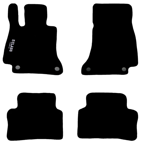 Rizline Mercedes E Serisi W213 2017 Sonrası Halı Paspas Siyah - Resim 2