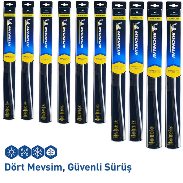 Michelin MULTIFIT™ MC33948 55CM 1 Adet Universal Muz Tipi Silecek - 11