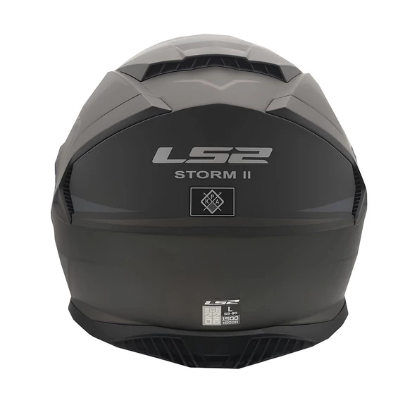 LS2 STORM 2 FIST MAT SİYAH KASK - 3