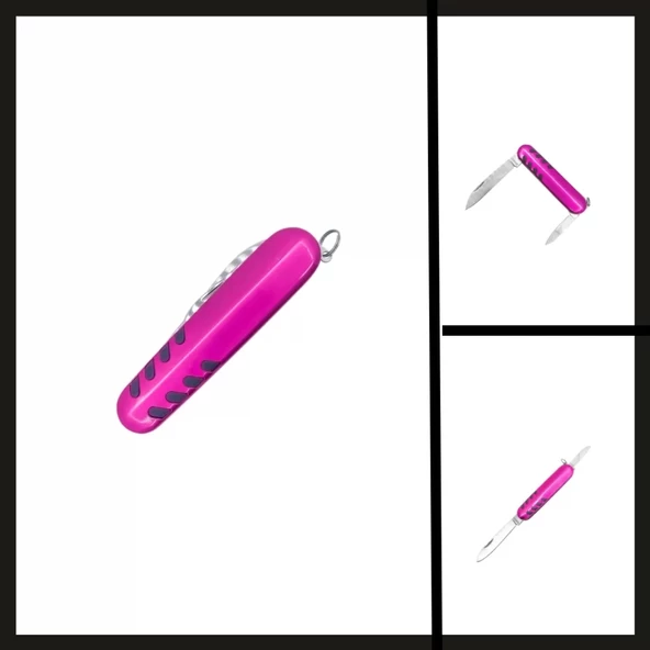 Uyguna-Yakala Eflatun (k5017-8) Çift Ağızlı Cep Çakısı-CAK.428 - Resim 2