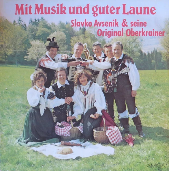 Mit Musik Und Guter Laune - Slavko Avsenik & Seine Original Oberkrainer Polen Country Vinly Plak alithestereo