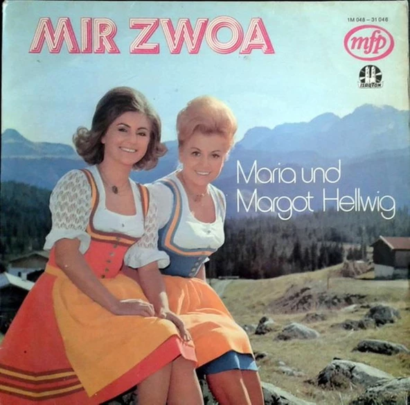 Maria & Margot Hellwig – Mir Zwoa Country Vinly Plak alithestereo