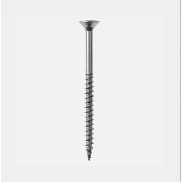 Akdeniz Sunta Vidası Yd 6,0X80 Yarım Diş Çinko 10 Paket