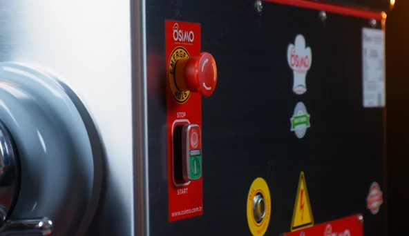 OSİMO 32 No Soğutmalı Et Kıyma Makinesi 220 V - 3