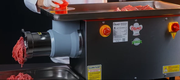 Osimo 32 No Et Kıyma Et Çekme Makinesi 220 Volt (Geri Çalışma Özellikli) - 4