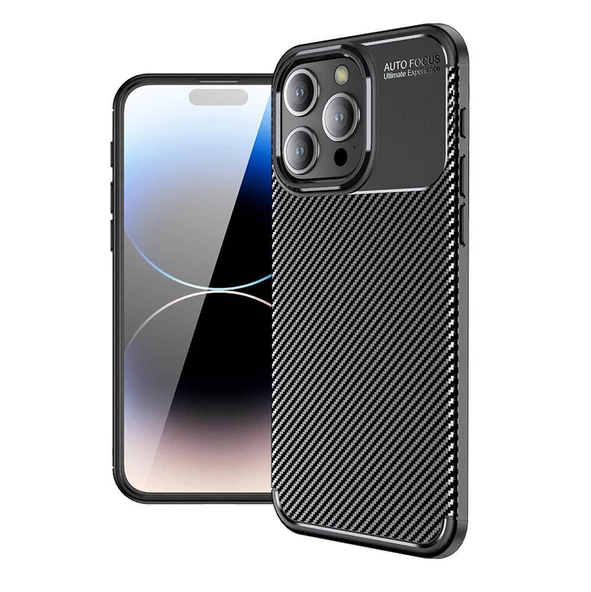 Vendas Apple iPhone 15 Pro Kılıf Zore Negro Silikon Kapak