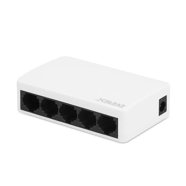 Ethernet Swıtch Hub 5 Port 10/100mbps Everest Esf-105