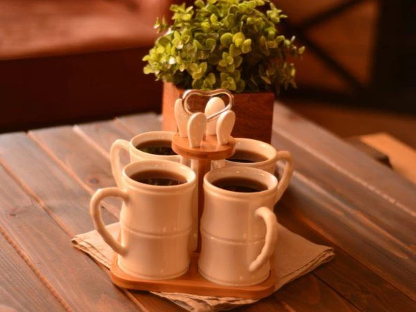 Bambum Fuedo 9 Parça Kupa Seti B0919 - Resim 2