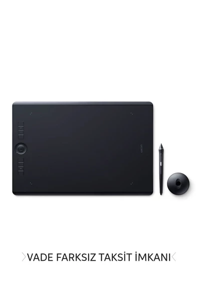 Wacom Intuos Pro Large 8192 Seviye 5080 lpi 8 ExpressKeys Bluetooth Grafik Tablet (PTH-860)