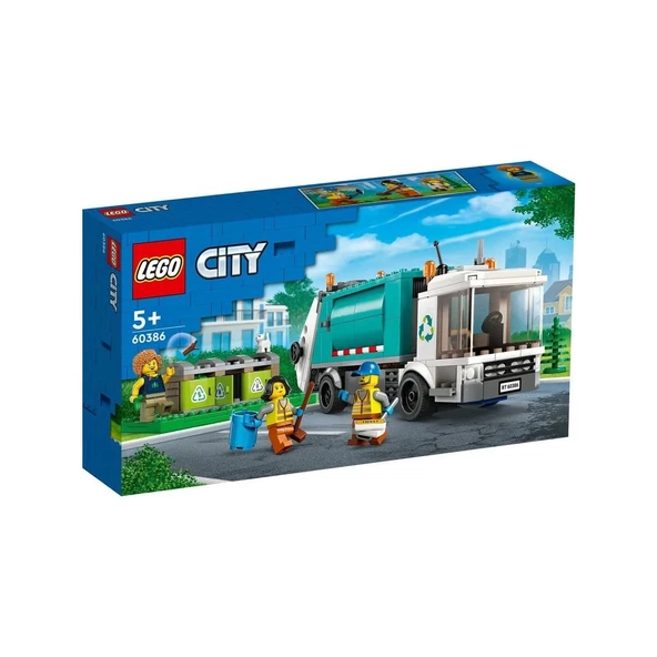 60386 LEGO® City - Geri Dönüşüm Kamyonu 261 parça +5 yaş