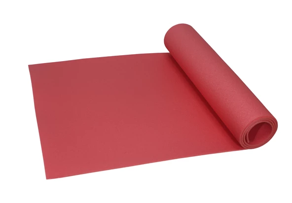 FoamStore Pilates Yoga Matı 180x60 5mmÇizgi Desen Pembe - 3