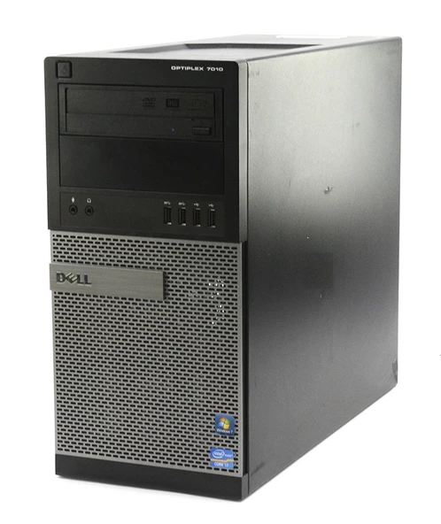 Dell 2.El Pc Optıplex 7010 (Dikey) İ5 3.Nesil 8Gb Ddr3 (Sıfır 256Gb Ssd) O/B Vga