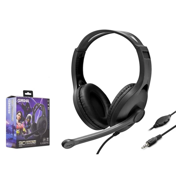 Kaller Bass Kablolu Mikrofonlu Kulak Üstü Oyuncu Kulaklık  Cep Telefonu&Tablet&Pc Uyumlu - 2