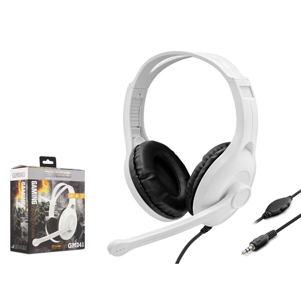 Kaller Bass Kablolu Mikrofonlu Kulak Üstü Oyuncu Kulaklık  Cep Telefonu&Tablet&Pc Uyumlu - 4