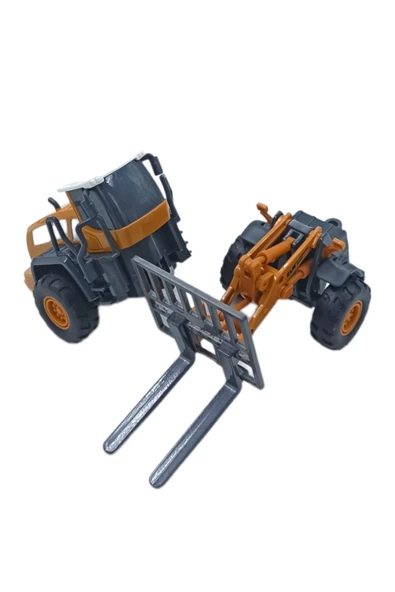 Metal Uçlu Oyuncak Forklift ile Küçük İşçiler Büyük İşler Başarsın! - 4