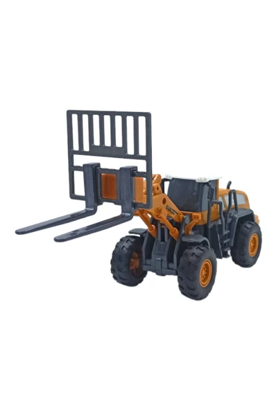 Metal Uçlu Oyuncak Forklift ile Küçük İşçiler Büyük İşler Başarsın! - 2
