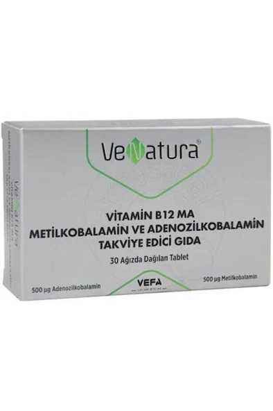 Venatura Vitamin B12 Ma 30 Ağızda Dağılan Tablet
