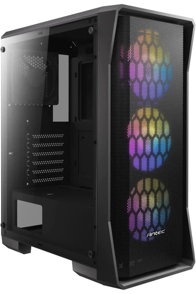 ANTEC NX360 Mid-Tower Mesh Oyuncu Kasası Siyah (4 Fan Dahil)