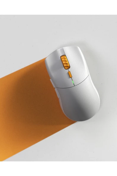 Glorious Forge Series One Pro Kablosuz Mouse Gri Sarı - 5