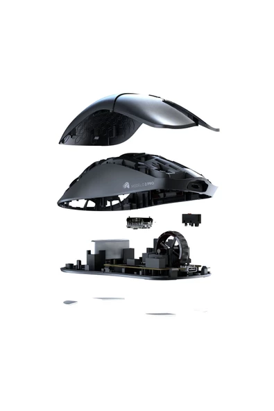 Glorious Model O 2 PRO 1K Polling Kablosuz RGB Oyuncu Mouse Siyah - 5