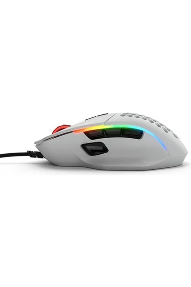 Glorious Model I Kablolu Mat Beyaz RGB Oyuncu Mouse 69Gr - 2