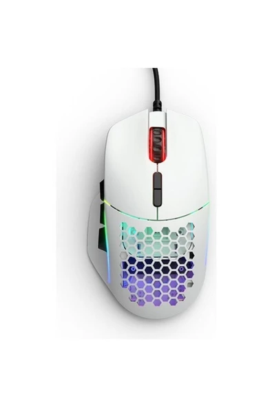Glorious Model I Kablolu Mat Beyaz RGB Oyuncu Mouse 69Gr - 4