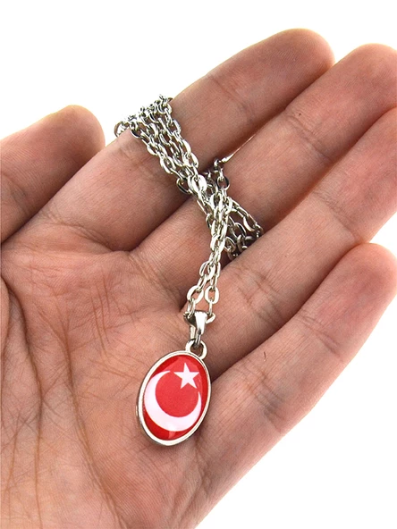 Ay Yıldız Damla Kolye - 2