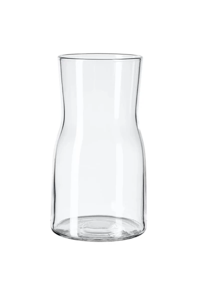 TIDVATTEN cam vazo, saydam cam, 18 cm - 2