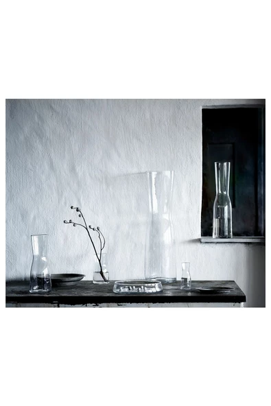 TIDVATTEN cam vazo, saydam cam, 18 cm - 4