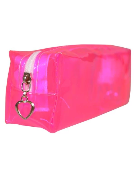 Taros Vintage Label Şeffaf Silikon Kalem Kutu Pembe 2356 - 2