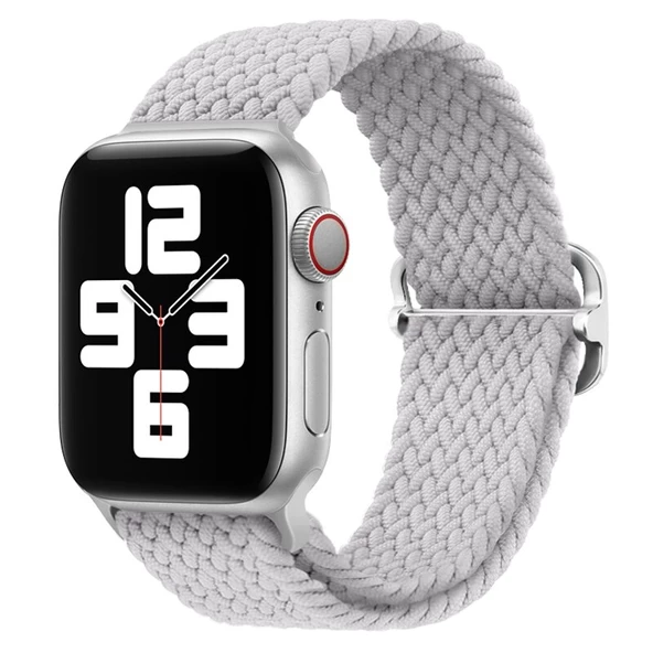 Apple Watch 42/44/45/46/49mm Kordon Örgü Tokalı Kordon 2/3/4/5/6/se/7/8/9/10/ultra - 10