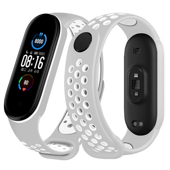 Xiaomi Mi Band 7 Kordon Delikli Spor Kordon - 12