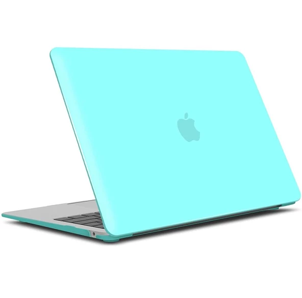 Apple Macbook Pro 13.3inç M2 2022 2020 A2251 A2289 A2338 Kılıf Mat Ön Arka Kapak - 11