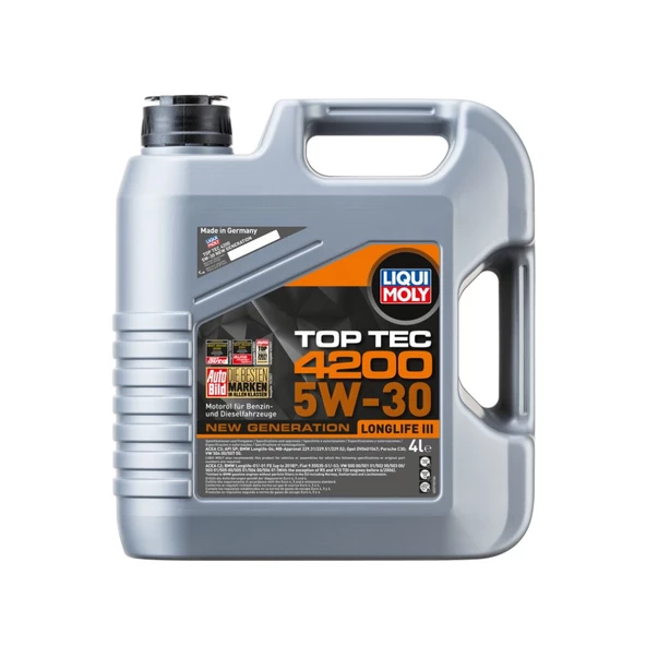 Liqui Moly Top Tec 4200 5W30 Motor Yağı (4 Litre) - 3715