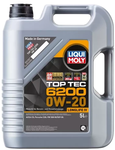 Liqui Moly Top Tec 6200 0W20 Motor Yağı (5 Litre) - 20789