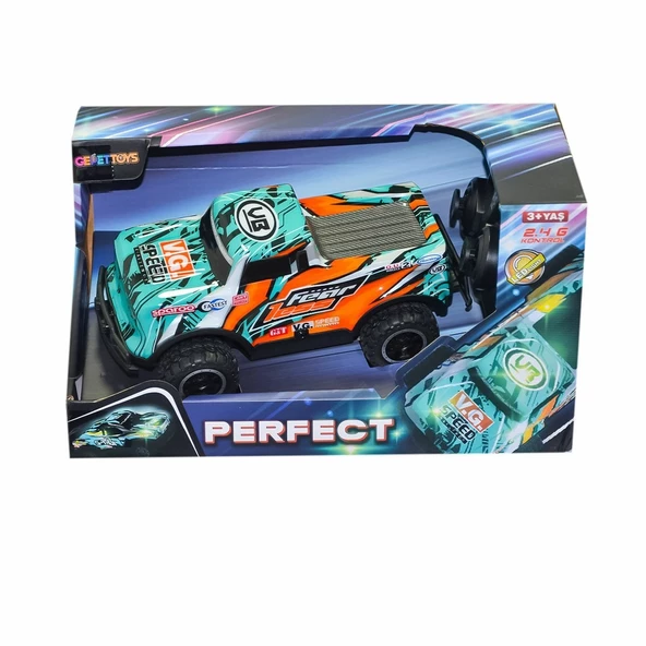 UJ99-Y240 1 :20 2 :4GHz Kontrol Şarjlı Full Led Işıklı Arazi Aracı - Gepettoys - 3