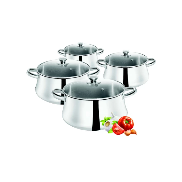 Tefal 4300009289 Classic Çelik Tencere Seti 16182428 Cm