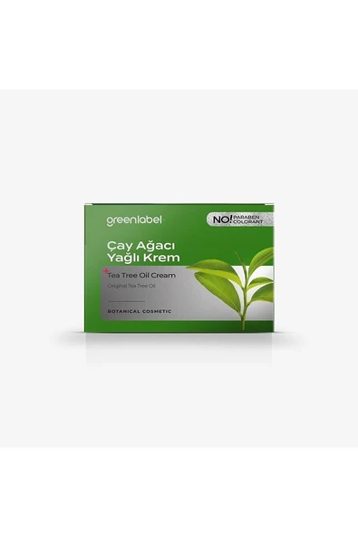 Greenlabel Çay Ağacı Yağı Özlü Krem 50 Ml.