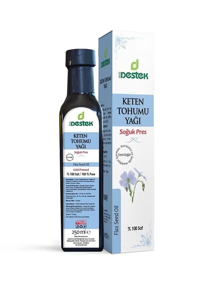 Keten Tohumu Yağı (soğuk Pres) 250 Ml