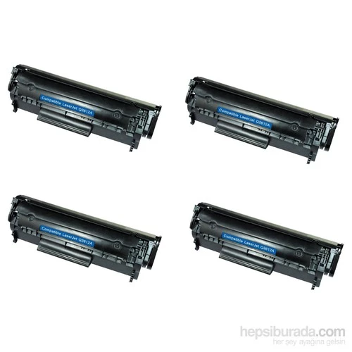 hementoner Canon İ Sensys Mf4140 Toner Muadil Yazıcı Kartuş 4 Lü Ekonomik Paket
