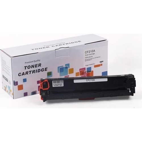 hementoner HP CF210A (131A) Muadil Siyah Toner Pro 200 color Mfpm 276n-M276nw-M251n