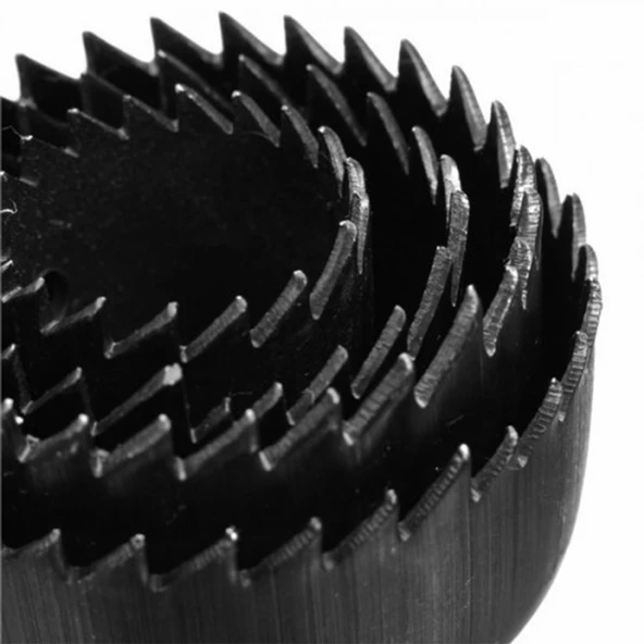 GFB Panç Seti Ahşap Sunta Duvar Buat Alçıpan Kartonpiyer Delme  Adaptör Takımı 16 Parça - Resim 3