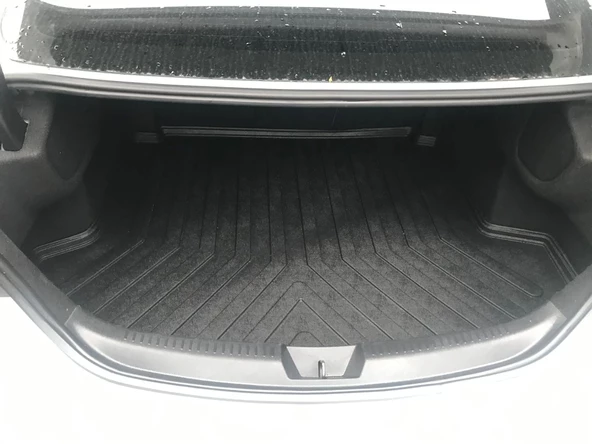 Rizline Renault Megane 4 Sedan 2016 ve Sonrası 3D Havuzlu Paspas ve Bagaj Havuzu Siyah - Resim 5