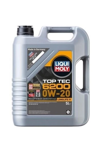 Liqui Moly Top Tec 6200 0W20 (4 Litre) - 20788