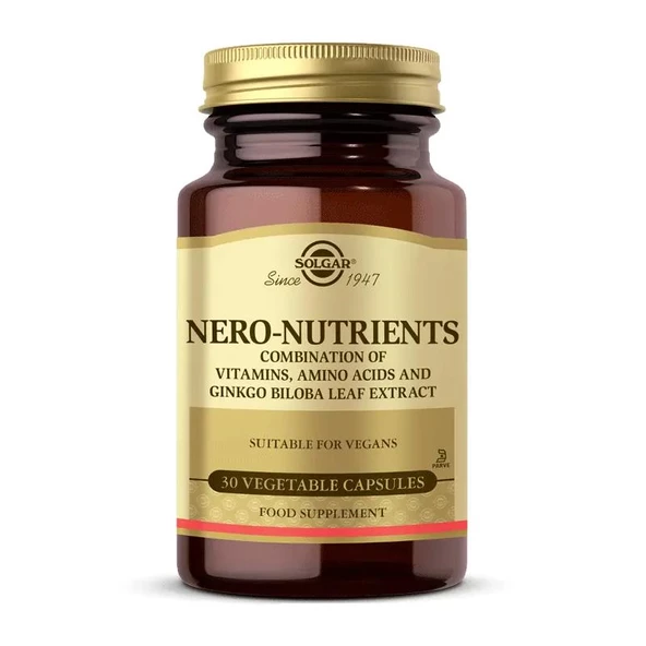 Solgar Nero Nutrients 30 Tablet