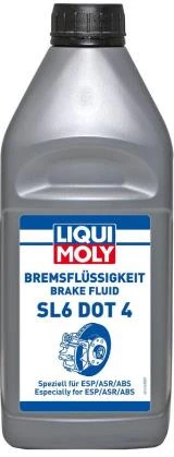 Liqui Moly Brake Fluid SL6 DOT4 Fren Hidrolik Yağı (1 Litre) - 21168