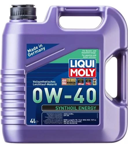 Liqui Moly Synthoil Energy 0W40 Motor Yağı (4 Litre) - 2451