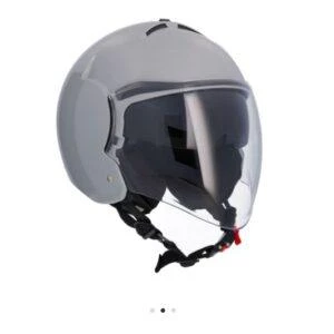 Shıro Jet&OFC SH-64sv Tokıo Mat-nardo güneş vizörlü camsız yarım kask - Resim 3