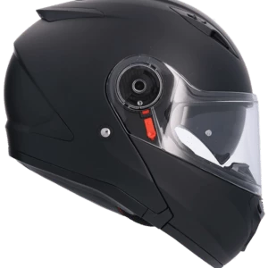 Shiro sh-508 Flip Up Trıton Solıd Mat Black Çene Açılır Motosiklet Kaskı Güneş Vizörlü L Beden - 2